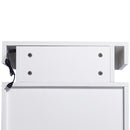 Levede Bedside Tables Drawers RGB LED Storage Cabinet High Gloss Nightstand