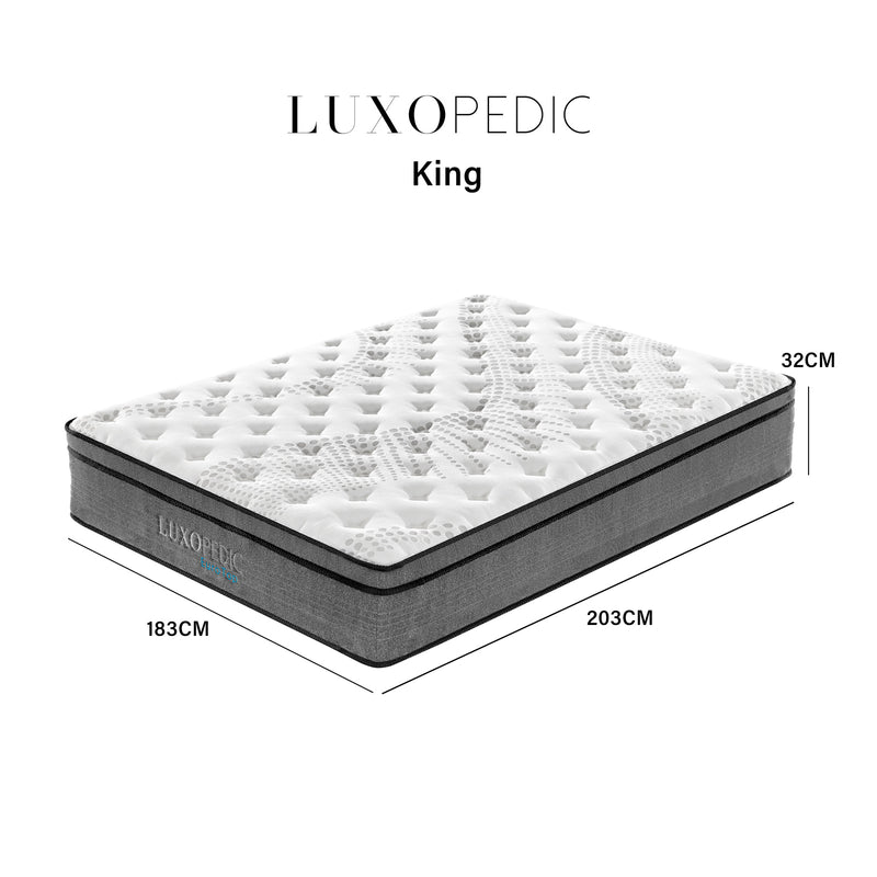 Luxopedic EuroTop 5 Zone Mattress King