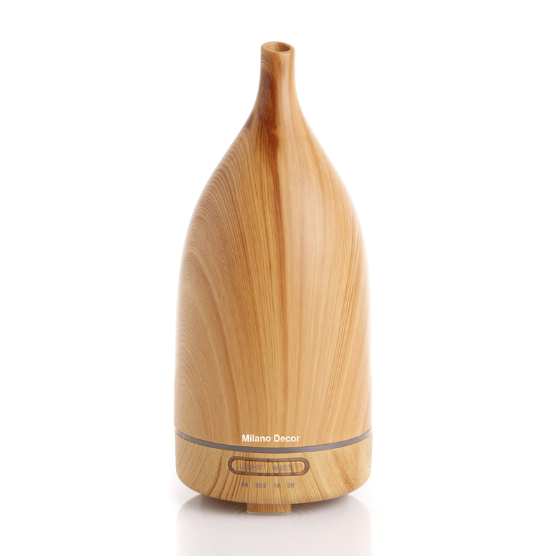 Milano Decor 100ml Ultrasonic Aroma Diffuser - Light Wood