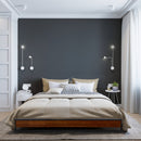 Sorrento Metal and Wood bed base - Single