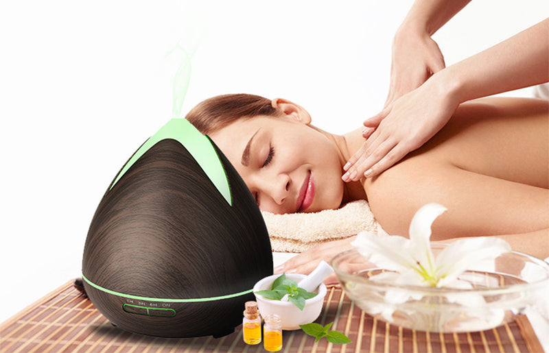 PureSpa Ultrasonic Diffuser  - Dark Wood