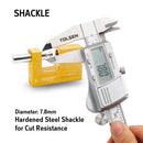 BLOSSOM PADLOCK BLOCK BRASS 60MM