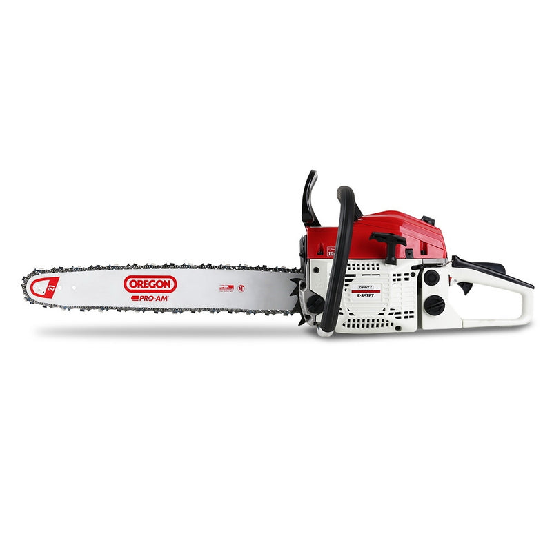 GIANTZ 52cc Commercial Petrol Chainsaw 20 Oregon Bar E-Start Chains Saw Tree