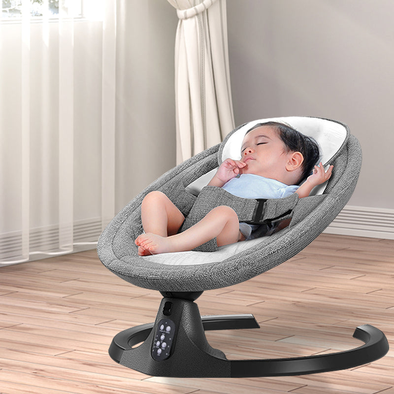 Baby Swing Cradle Rocker Bed Electric Bouncer Seat Infant Crib Remote Chair