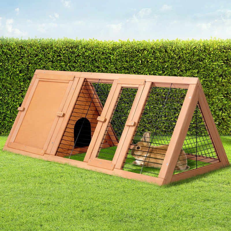 i.Pet Wooden Pet Hutch