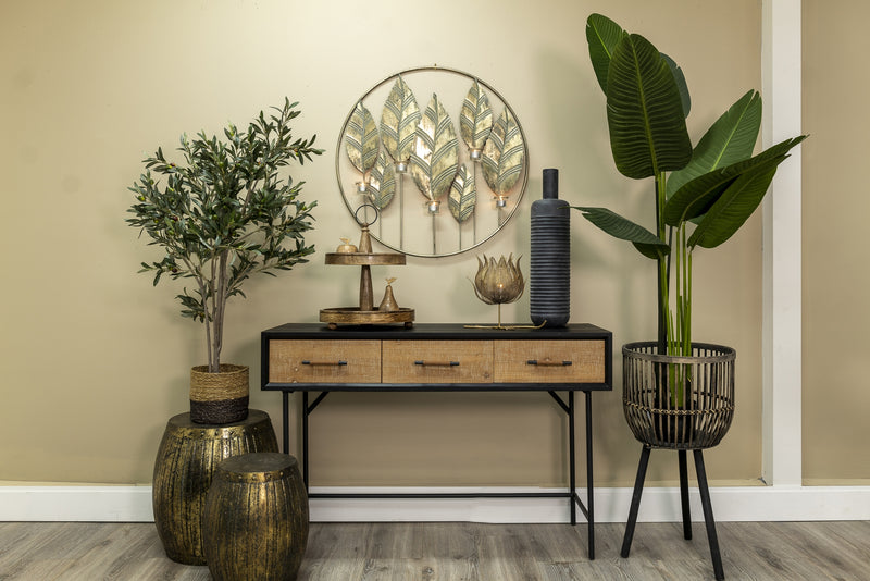 3-DRAWER CONSOLE TABLE 120×41.5X100CM