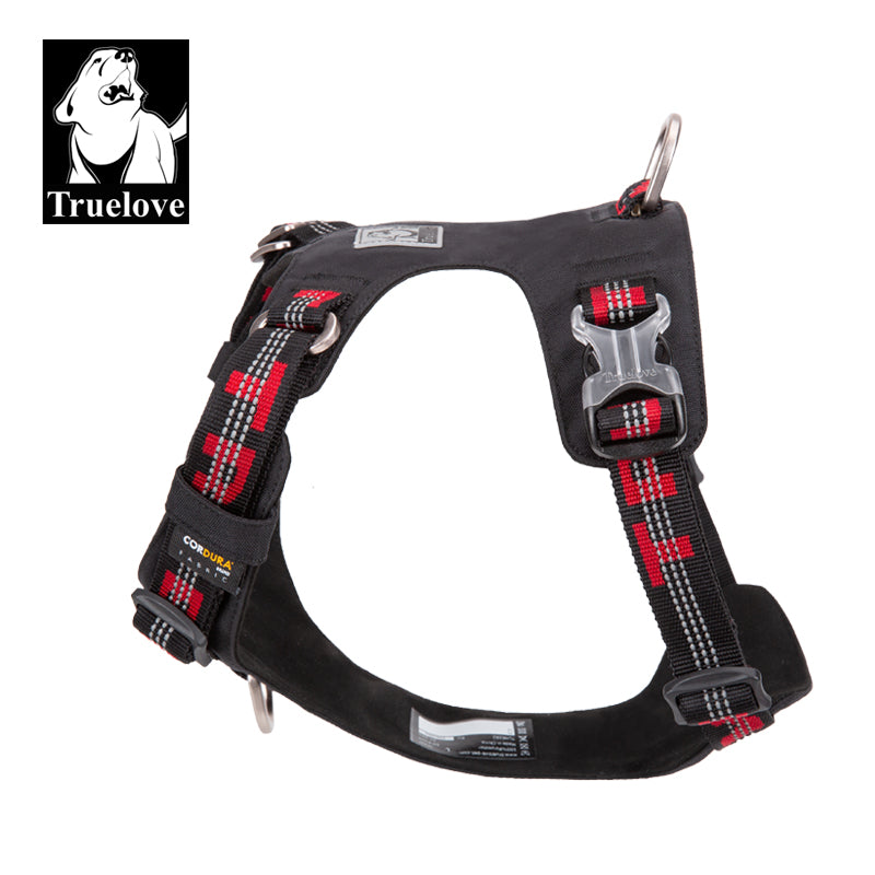 Lightweight 3M reflective Harness Black 2XS