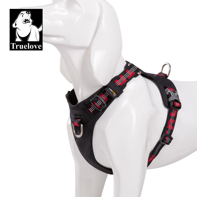 Lightweight 3M reflective Harness Black S