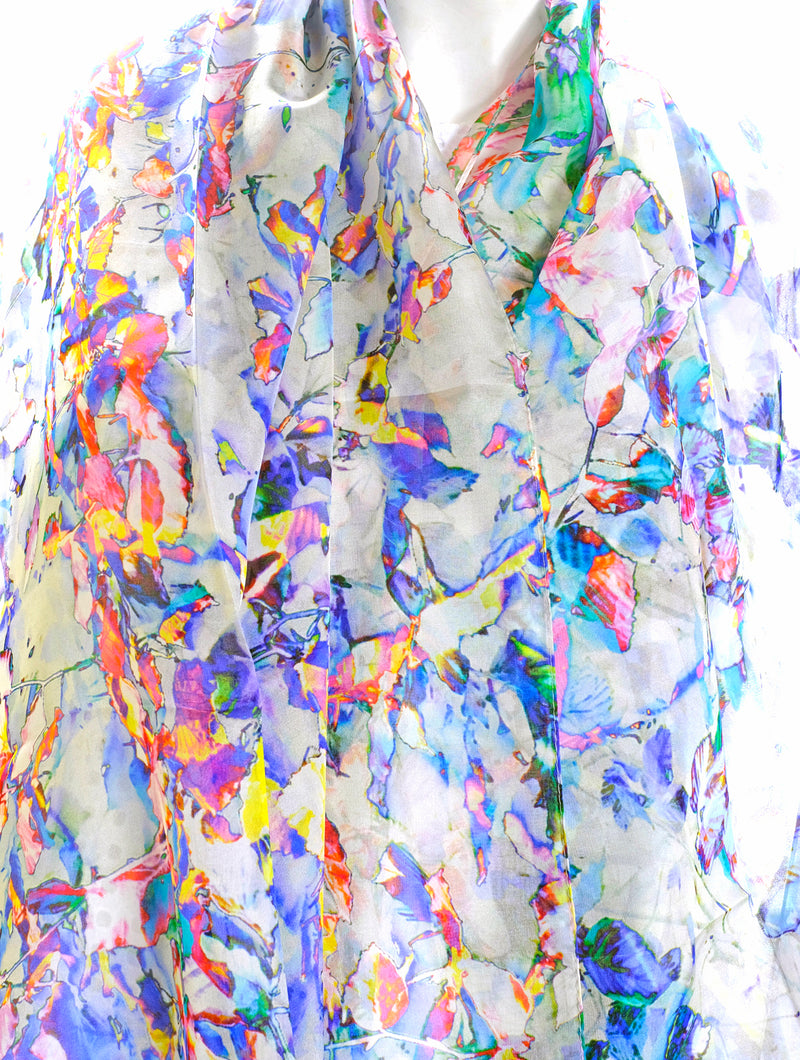 Silk Chiffon Scarf Cloudehill Seasons