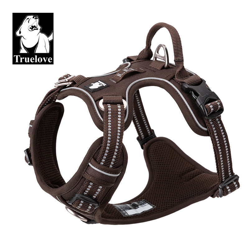 No Pull Harness Brown M