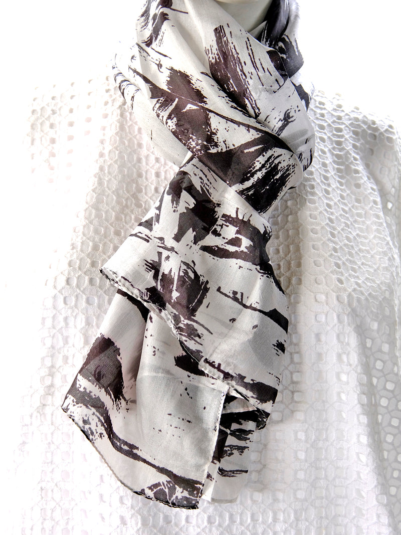 Silk Tabi Scarf Trestle Bridge