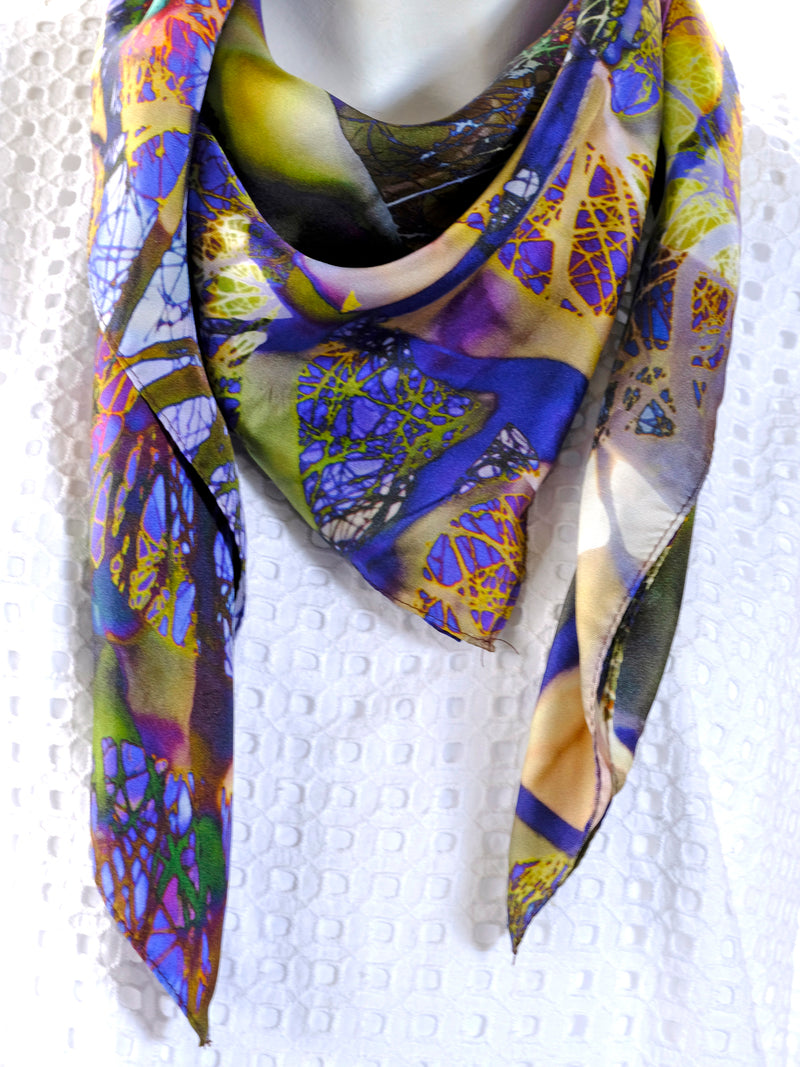 Silk Twill Scarf Cloudehill