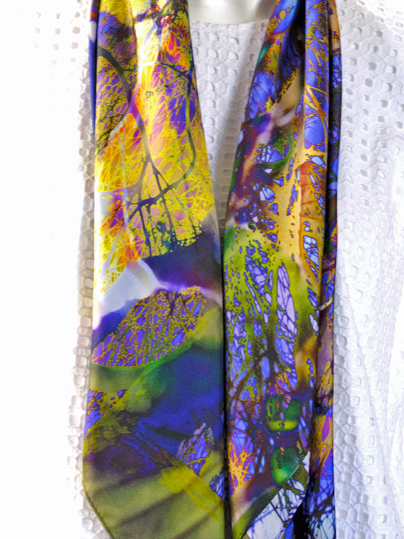 Silk Twill Scarf Cloudehill