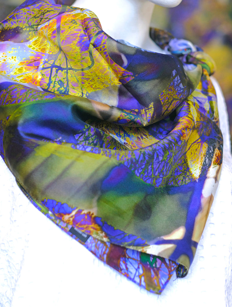 Silk Twill Scarf Cloudehill