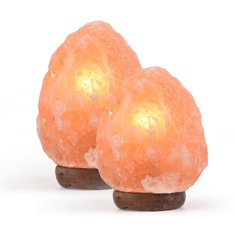 3-5 kg Himalayan Salt Lamp Rock Crystal Natural Light Dimmer Switch Cord Globes