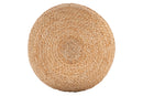 Ava Round Jute Pouf NATURAL