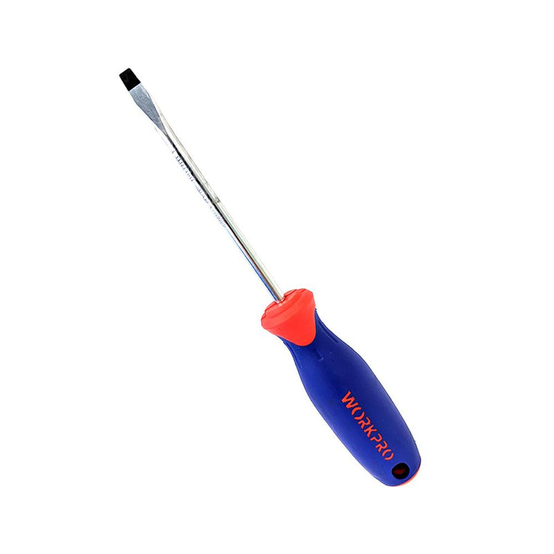 WORKPRO SLOTTED SCREWDRIVER 6X200MM