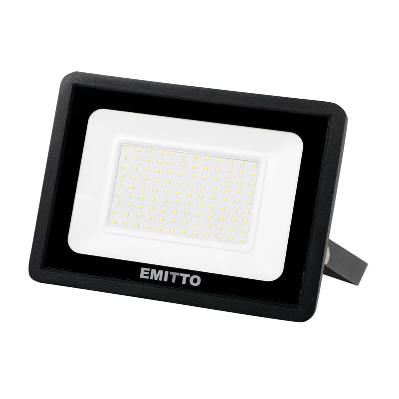 Emitto LED Flood Light 100W Outdoor Floodlights Lamp 220V-240V Cool White