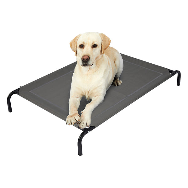 Pet Bed Dog Beds Bedding Sleeping Non-toxic Heavy Trampoline Grey XL