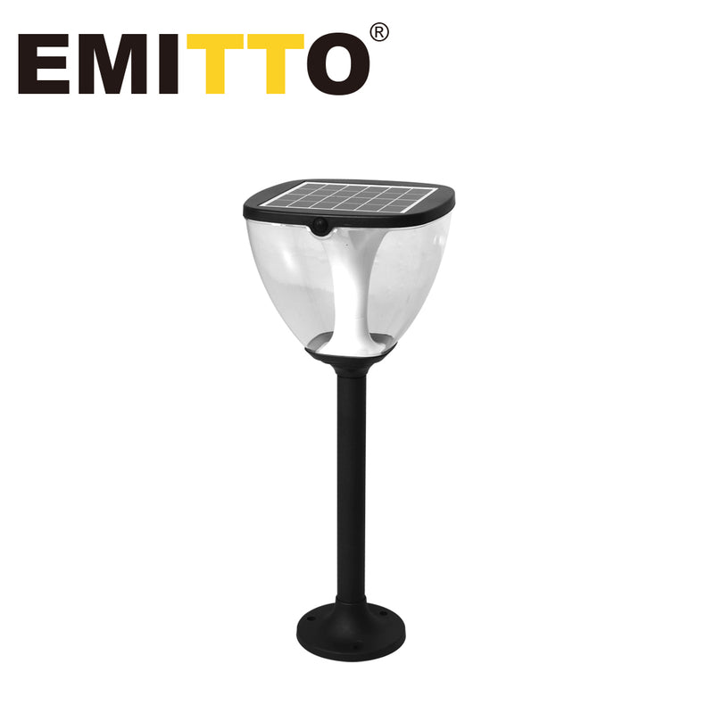 EMITTO Solar Powered LED Ground Garden Lights Path Yard Park Lawn Outdoor 40cm