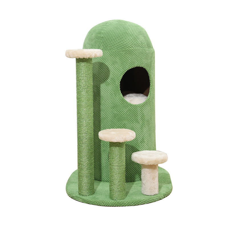 Cat Tree Tower Condo House Post Scratching Furniture Play Pet Activity Kitty Bed