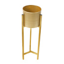 Plant Stand Garden Planter Metal Flower Pot Rack Corner Shelving Indoor Outdoor Large Gold
