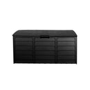 290L Outdoor Storage Box Garden Lockable Toys Tools Container Waterproof Indoor