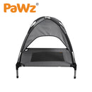 PaWz Pet Trampoline Bed Dog Cat Elevated Hammock With Canopy Raised Heavy Duty M