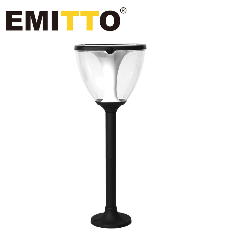 EMITTO Solar Powered LED Ground Garden Lights Path Yard Park Lawn Outdoor 80cm