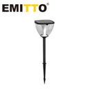 EMITTO Solar Powered LED Garden Light Pathway Landscape Lawn Lamp Patio 80cm