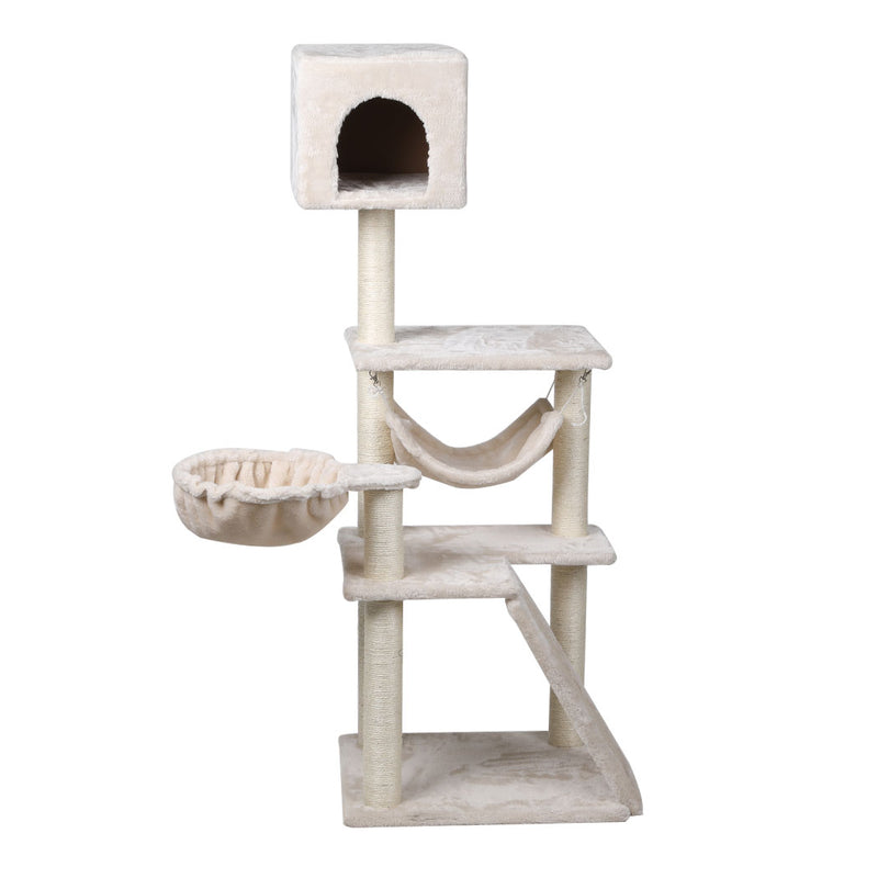 Cat Tree Tower Condo House Post Scratching Furniture Play Pet Activity Kitty Bed