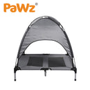 PaWz Pet Trampoline Bed Dog Cat Elevated Hammock With Canopy Raised Heavy Duty L