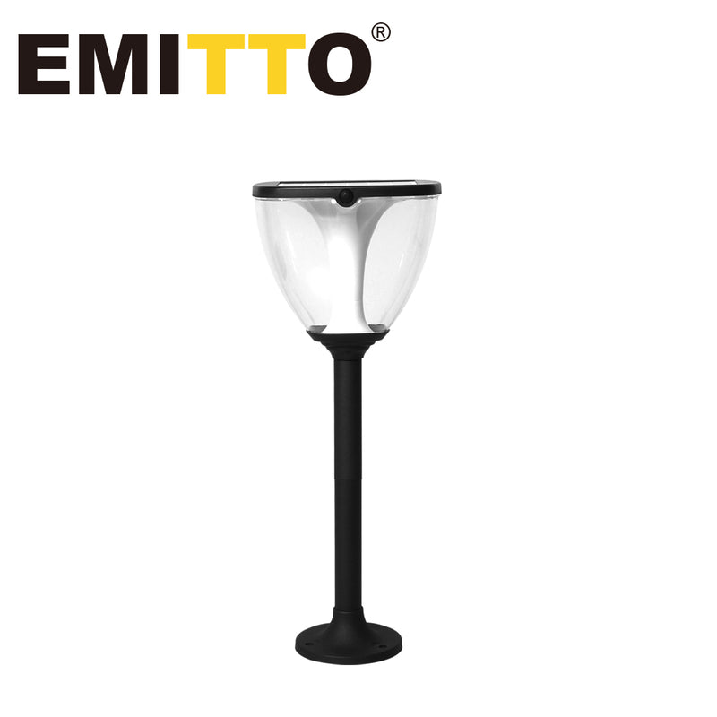 EMITTO Solar Powered LED Ground Garden Lights Path Yard Park Lawn Outdoor 40cm