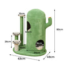 Cat Tree Tower Condo House Post Scratching Furniture Play Pet Activity Kitty Bed