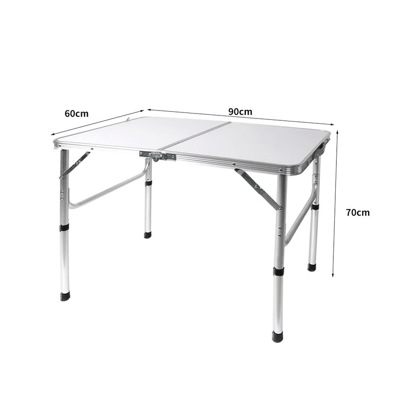 Folding Camping Table Aluminium Portable Picnic Outdoor Foldable Tables BBQ Desk