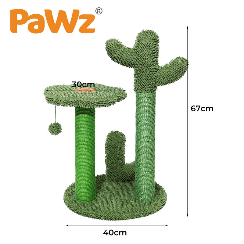 PaWz Cat Tree Scratching Post Scratcher Furniture Condo Tower House Trees L