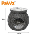 PaWz Pet Cat Bed Puppy House Sleeping Nest Calming Cushion Washable Non-toxic