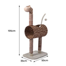 Cat Tree Tower Condo House Post Scratching Furniture Play Pet Activity Kitty Bed