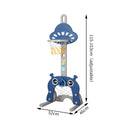 BoPeep Kids Basketball Hoop Set Stand Sports Gift Toys 5-in-1 Adjustable Height