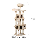 Cat Tree Tower Condo House Post Scratching Furniture Play Pet Activity Kitty Bed
