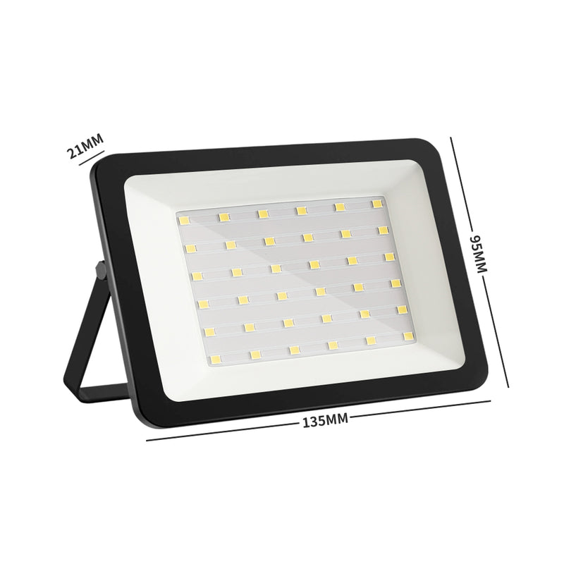 Emitto LED Flood Light 30W Outdoor Floodlights Lamp 220V-240V Cool White 2PCS