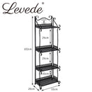Levede Plant Stand 4 Tiers Outdoor Indoor Metal Flower Pots Rack Garden Shelf