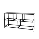 Levede Storage Cabinet Tower Chest of Drawers Dresser Tallboy 5 Drawer Dark Grey