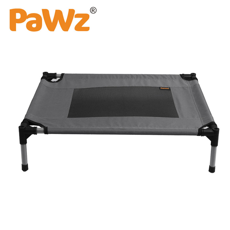 PaWz Pet Trampoline Bed Dog Cat Elevated Hammock With Canopy Raised Heavy Duty M