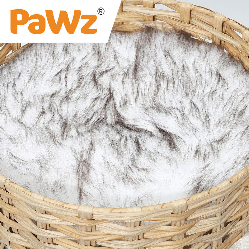 PaWz Pet Cat Bed Puppy House Sleeping Nest Calming Cushion Washable Non-toxic