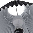 Modern LED Floor Lamp Stand Reading Light Decoration Indoor Classic Linen Fabric