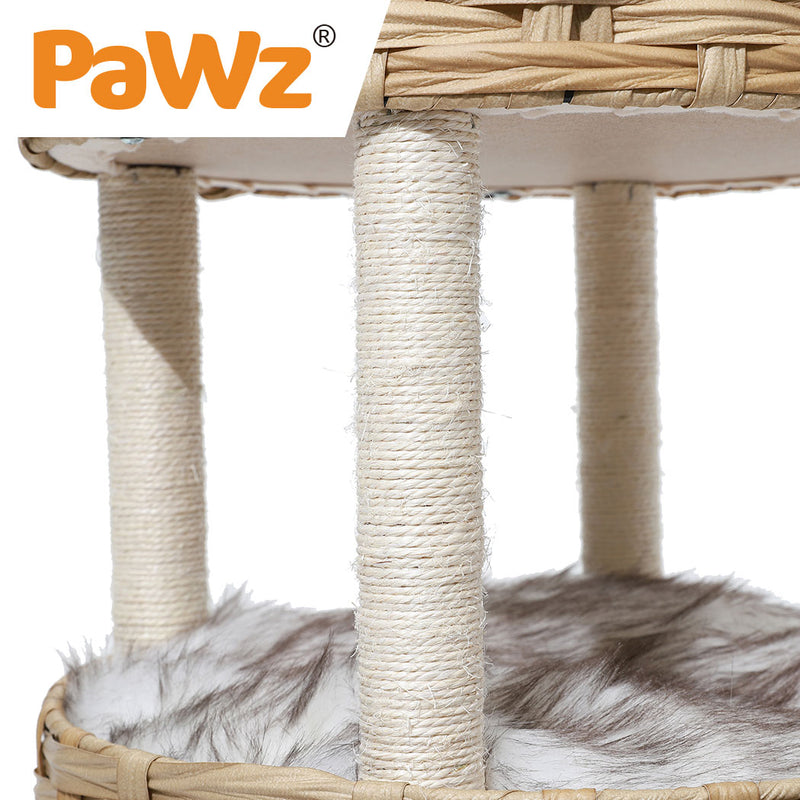 PaWz Pet Cat Bed Puppy House Sleeping Nest Calming Cushion Washable Non-toxic