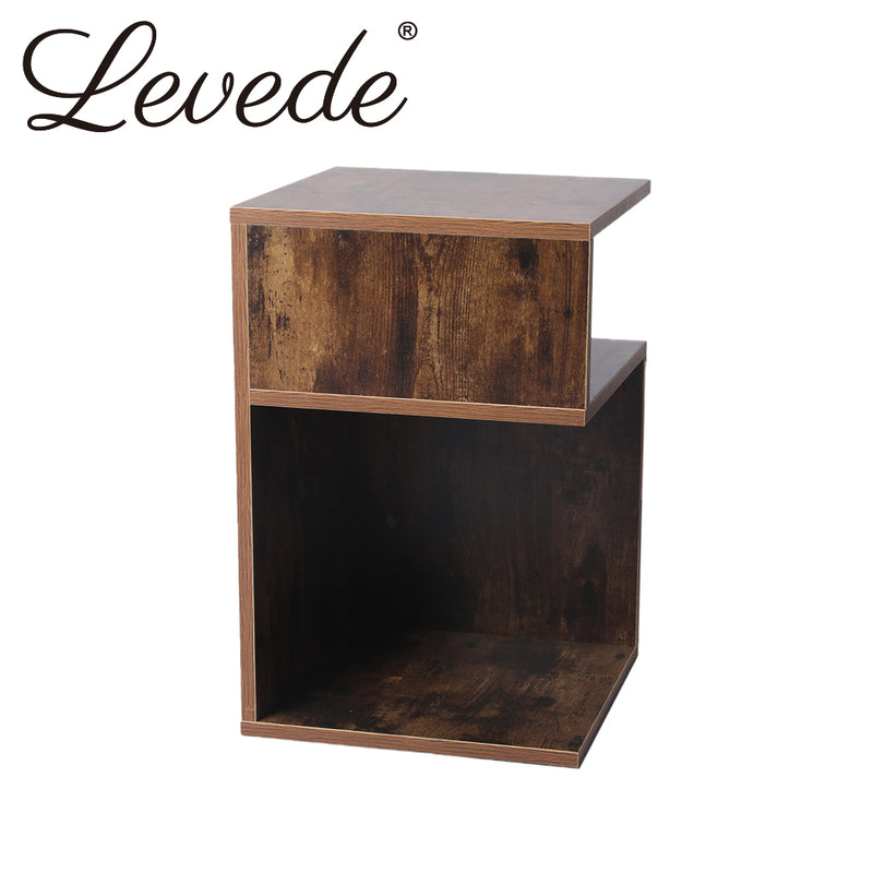 Levede Bedside Tables Drawers Side Table Wood Nightstand Storage Cabinet Bedroom