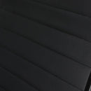 Office Chair Home Work Study Gaming Chairs PU Mat Seat Mid-Back Computer Black