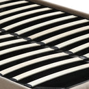 Levede Bed Frame Base With Gas Lift Queen Size Platform Fabric